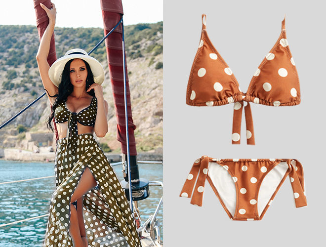 Раздельный купальник Opli купить со скидкой в секс шопе  Женское белье, одежда  Пляжная одежда