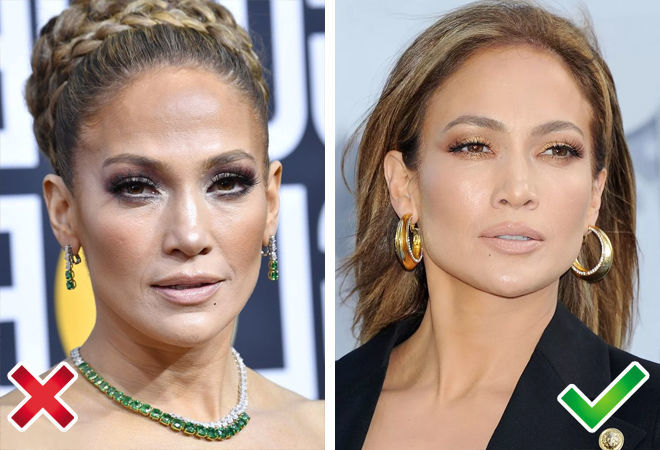 джей ло макияж фото