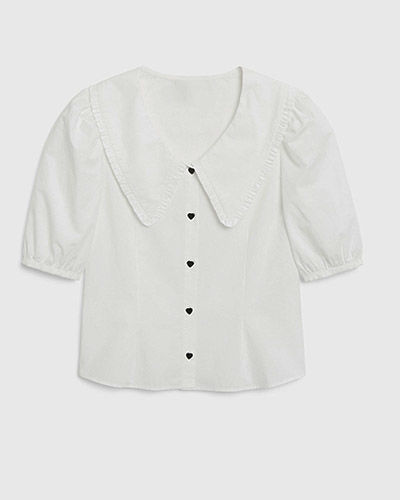 Frilly sailor collar blouse 2 100 руб.