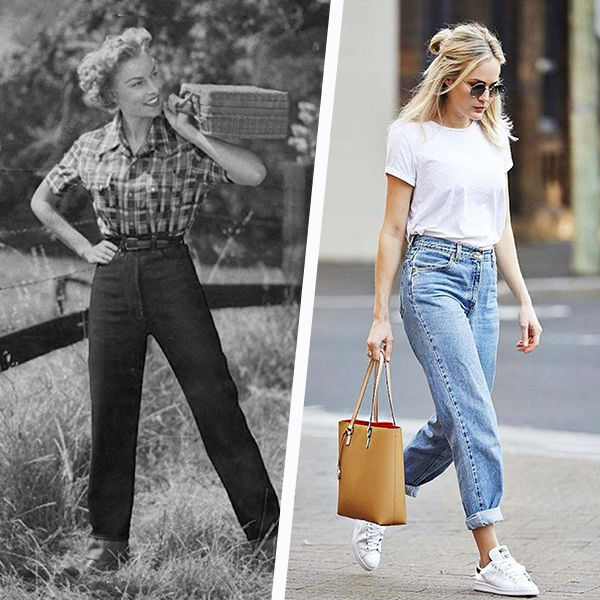 Мода на джинсы за 100 лет: стильные модели, которые будут в тренде всегда - Я Покупаю