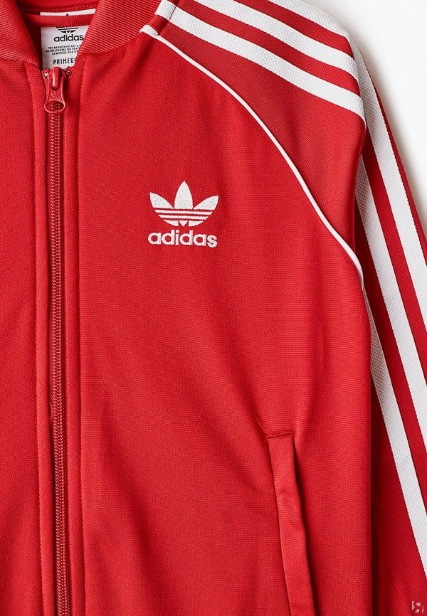 Adidas Originals олимпийка SST бордовая мужская