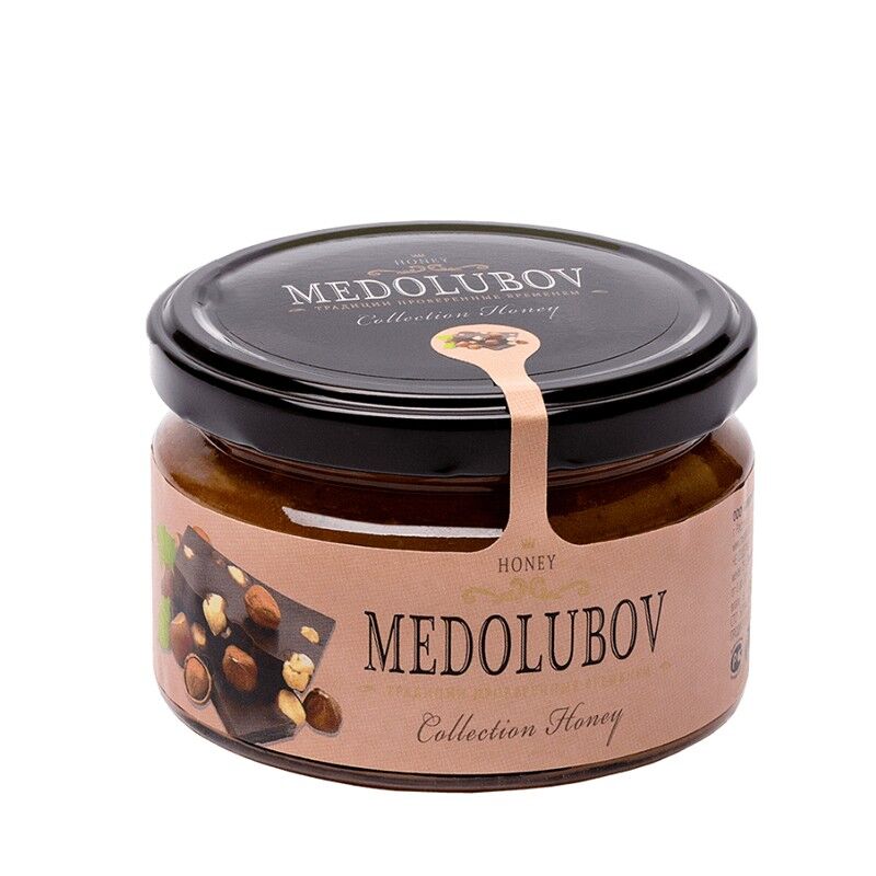 Крем-мёд Медолюбов «Фундук и шоколад»