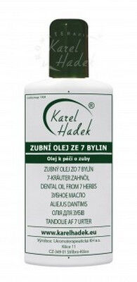 Karel Hadek Зубное масло «7 трав»