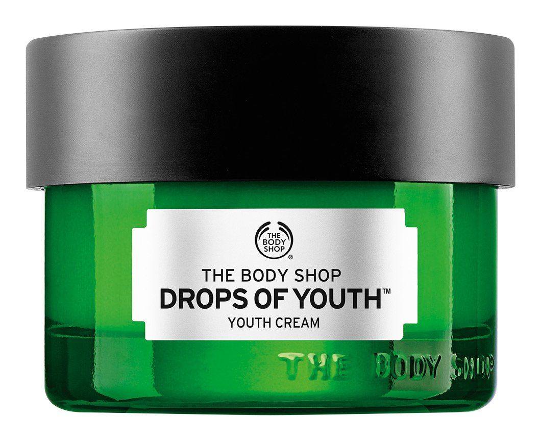 Крем body. The body shop крем для лица. The body shop Drops of Youth. Капли молодости боди шоп. Капли молодости крем.