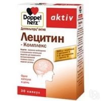 Doppelherz Aktiv - Лецитин-Комплекс в капсулах, 30 шт