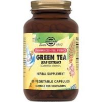 Solgar Green Tea - Экстракт листьев зеленого чая в капсулах, 60 шт