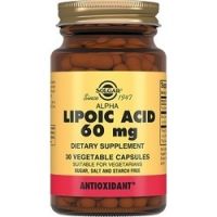 Solgar Lipoc Acid 60 mg - Альфа-липоевая кислота в капсулах, 30 шт