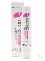 Aravia Professional Silky Cream - Крем шелковый для ног с пудрой, 100 мл