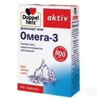 Doppelherz Aktiv - Омега-3 в капсулах, 30 шт