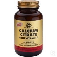 Solgar Calcium Citrate With Vitamin D - Кальция цитрат с витамином D3 в таб