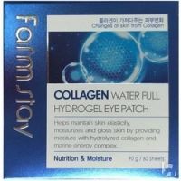 FarmStay Collagen Water Full Hydrogel Eye Patch Патчи для глаз с коллагеном