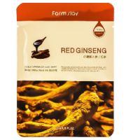 FarmStay Visible Difference Mask Sheet Red Ginseng - Тканевая маска с экстр