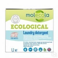 Molecola - Стиральный порошок для белого белья с растительными энзимами, эк
